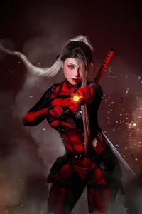 seraphine23 Deadpool COSPLAY 🥸 slika 4