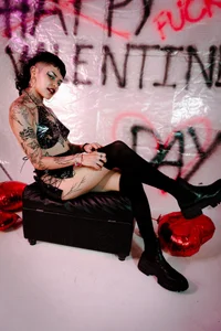 trinitty Ur Fucking Valentine's Godeess🖤 Pic 4