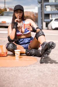 AgataRinaldi 4 de july, sexy on the street  2টি ছবি