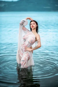 Kitty_arts's are we going swimming? and I ended up naked in the port 💦 Sex Photo 1