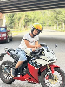 Violet_Dream2 Sexy motorcycle Foto