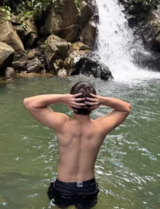 leonel_bigcum samael in the river Pic 2