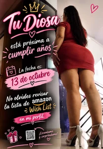 paola_xm ✨Worship your goddess... my birthday is coming up 🎂🥂 Pic