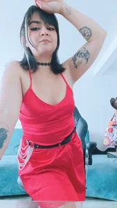 LylaVixxen Red dress 🍓 Pic 4