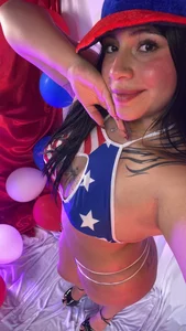 Naia_x Enjoy this July 4 with your sexy Naia ❤️🤍💙  3টি ছবি