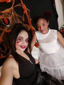 Cielo and Cleo Halloween