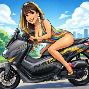 My Dream Motor Bike NMAX de UrDreamTsMistress  Imagens