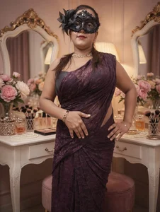 Sanvi-Queen Sanvi in Saree  4টি ছবি