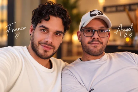AngelandFranco1 A little bit more of us. Bilde 7