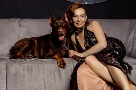 Sweetmurrr lady with a dog Foto 6