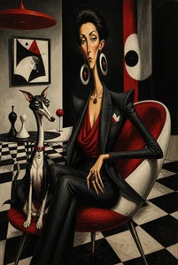 The Eccentrics: A Mid-Century Artist Series de Jujutopia  5 photos