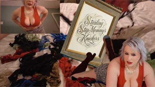 STEALING STEP-MOMMY'S KNICKERS Screengrabs de GoddessAlimony  photos