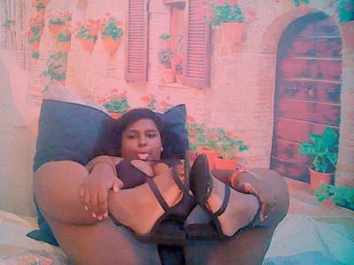 Indianfairy99 sexy black outfit with heels зображення 7