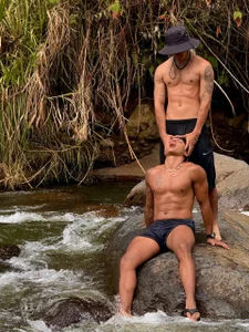StraightFriends69's Men, something better than chilling in the river? Sex Photo 4