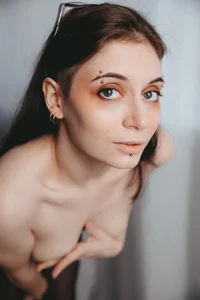My blue eyes without glasses