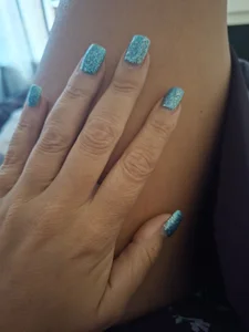 BareLegs21 Long nails Foto 2