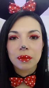 Danielle-Smithh Trying my new mouse custome Immagine  4