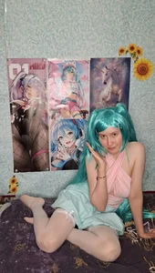 Fuzzy_Unicorn kullanıcısının Miku-chan is waiting for you✨️ミクちゃんはあなたを待ってるよ 💙 albümü -  9 fotoğraf