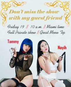 Student_of_Bdsm show with my friend tammy Foto