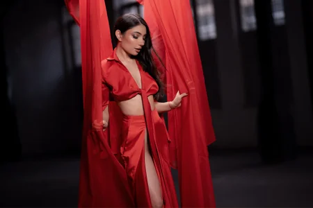 AmyArmstrong Lady in Red รูป  2