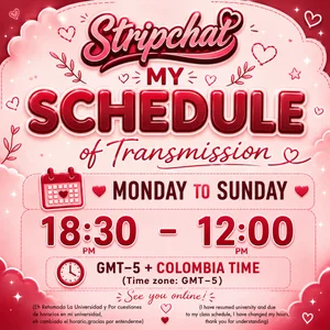 Sisirojas New schedule♥ Pic