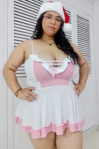 TiffantyAndStacy sexy christmas nurse Pic 5