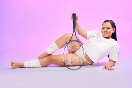 nixierose_ would you play with me!? 🤍🎾 Hình 8