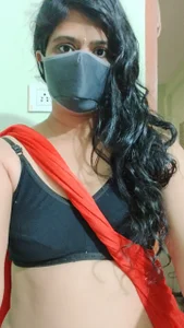 Niharika_telugu143のSaree with braの 3枚の写真