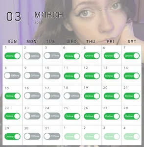 miuri_miy Schedule for March Pic