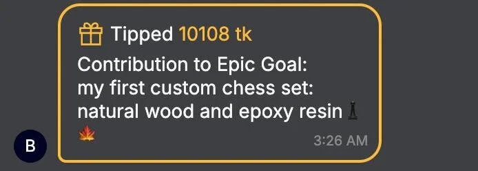 nancy_chancy THANK U FOR MY EPIC GOAL: my first custom chess set♟️🍁 Foto 4
