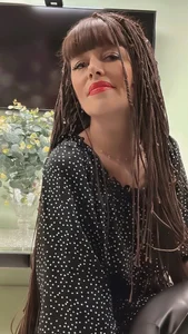 Cutie_orgasm: In black leather pants and a black blouse ( 2 фото)