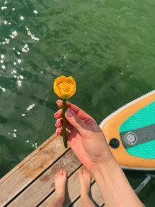 taanni_bc Vacation in a cabin by the lake รูป  3