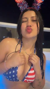 christal_cutee 4th of july🤠💙 Pic 9