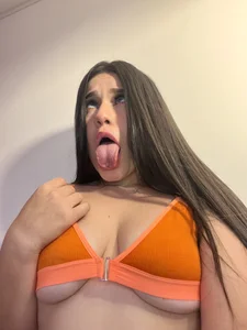 CassieBigass_ The orange color looks nice on me 🧡🔥 Pic 3