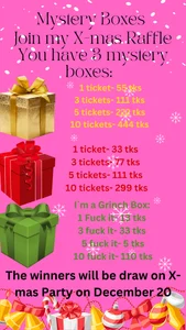 IrisBlues Mystery Box raffle Pic