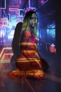 Neon temptation de MaddieTease  8 Imagens