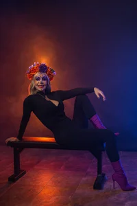 SophiMarin: 🎃 Haunting Halloween with touch of Catrina charm ( 7 фото)