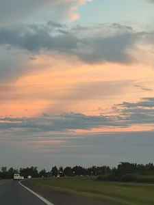 The sky in Argentina