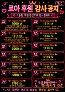 Ravish_Roa 2026.05~06 PLAY LIST Pic 2