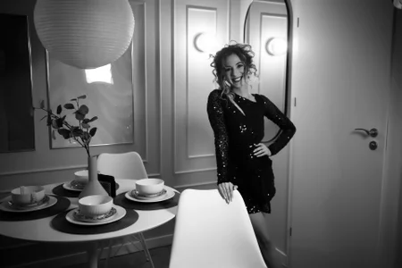 AriannaSins Fancy black dress Bilde 6