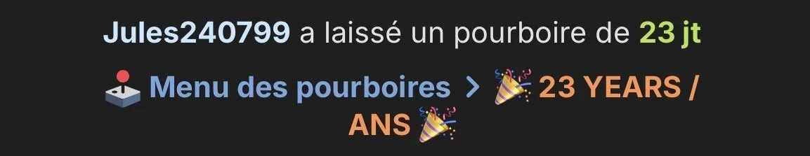 15/04/2026 BIRTHDAY 23 YEARS ✨ de Ambre_La_nebulleuse Foto