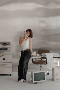 EleneButtonWould you like an office worker like this?🤭图片 2