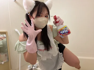 お掃除コスプレ de awabi_awb  2 Imagens