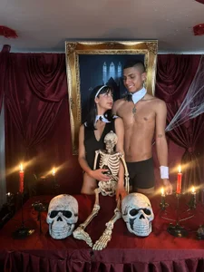 Damian_and_roxanne Halloween. 🎃💖 Pic 4