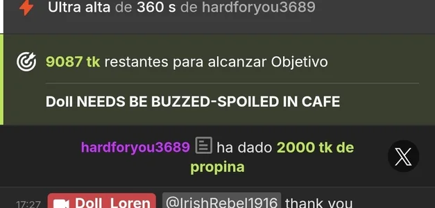 Doll_Loren THE HIGHEST TIP OF 2,000TK IN A SINGLE BIT AND KINGS WITH MORE THAN 10,000 TK Pic 8