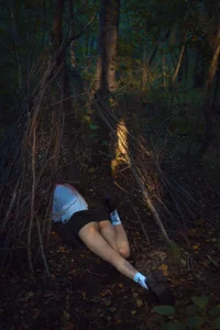 lil_cassie me in forest Pic 4