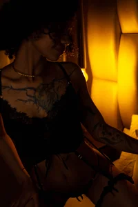 daiana_curly Yellow & dark night Bilde 3