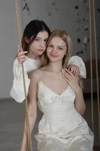 nancy_chancy gentleness 🩰 very tender photos with Elsa🤍 Pic 5