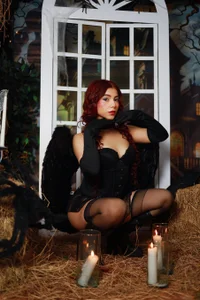 Maiia_Cute: your sexy angel / halloween 2025 ❤️‍🔥🎃 ( 3 фото)