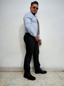 Gray and light blue Suit od KalethBigDick  5 snímek